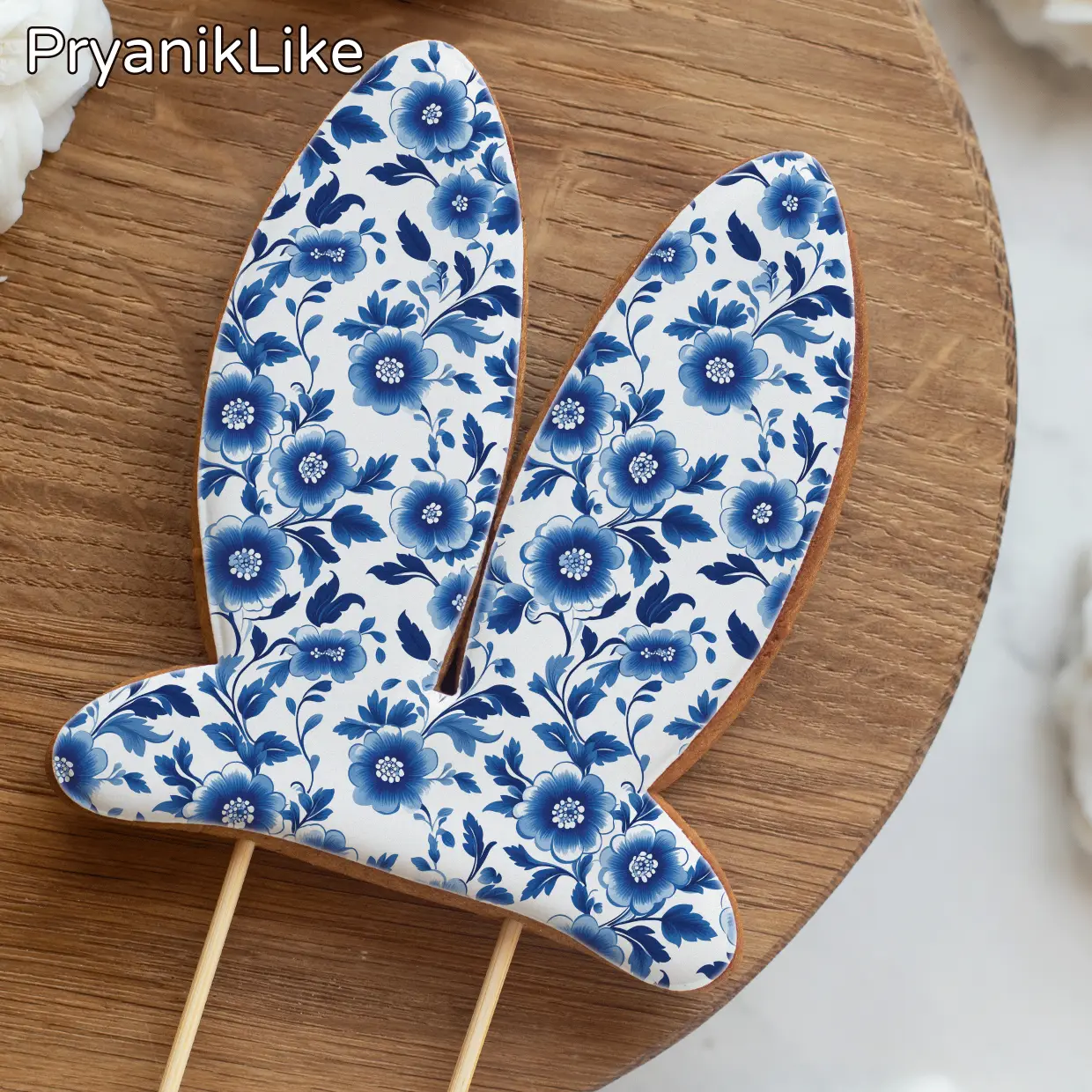 Ушки на пасху (паттерны и гжель)